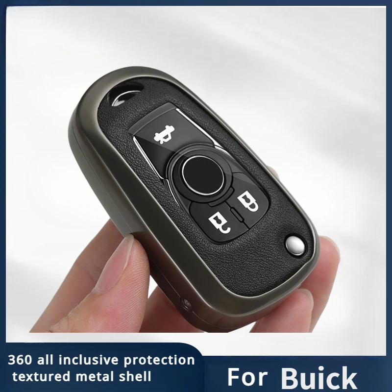 

Zinc alloy car Key Case Cover For Buick OPEL Astra ENCORE ENVISION NEW LACROSSE keyless Shell Accessories