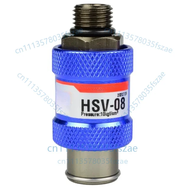 Accessories 1pcs sliding switch manual exhaust hand slide valve hsv-06/08/10/15 two-position three-way quick exhaust