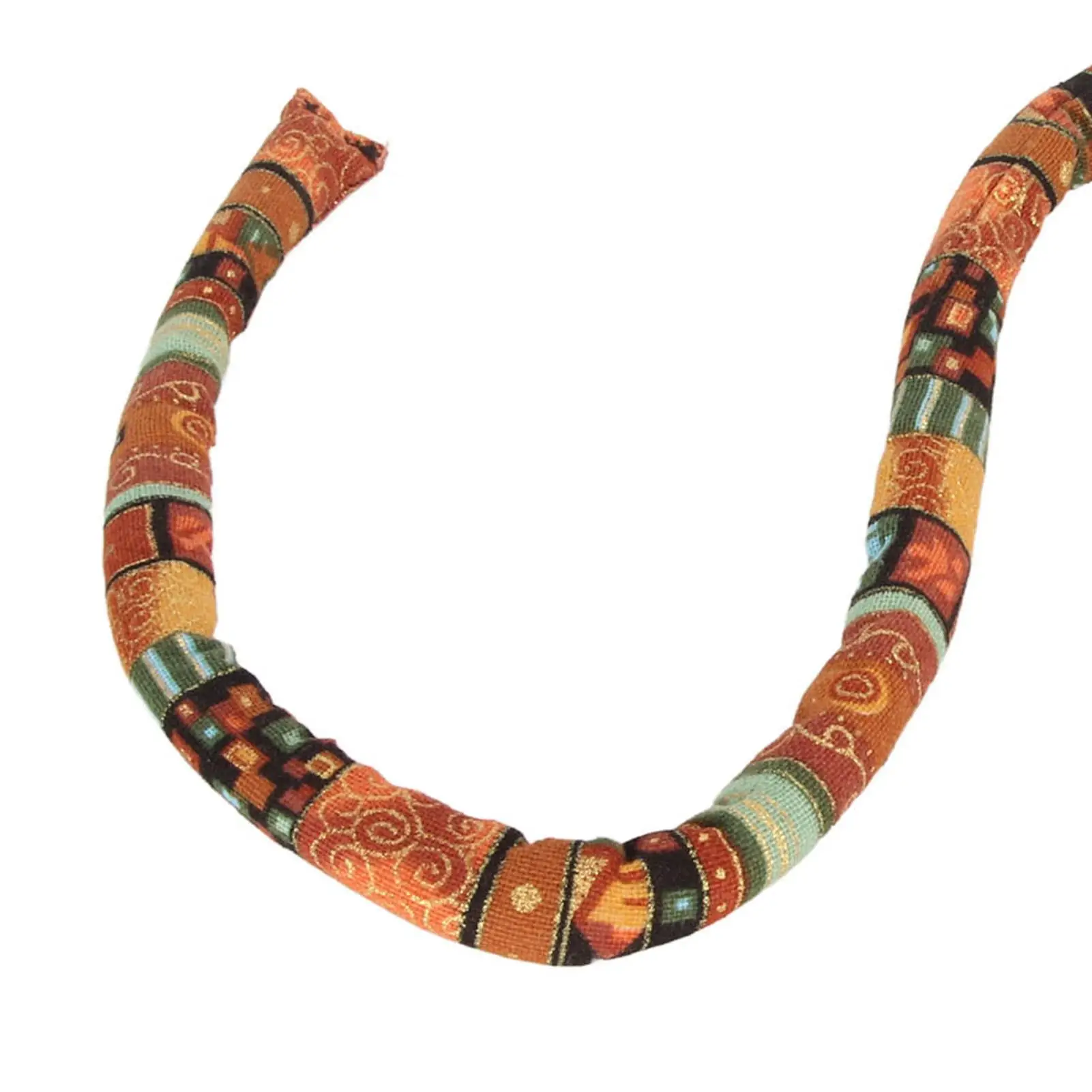 Corbata para el pelo con rastas étnicas, soporte de cola de caballo en espiral Flexible para hombres y mujeres, perfecto para accesorios de moda de Carnaval