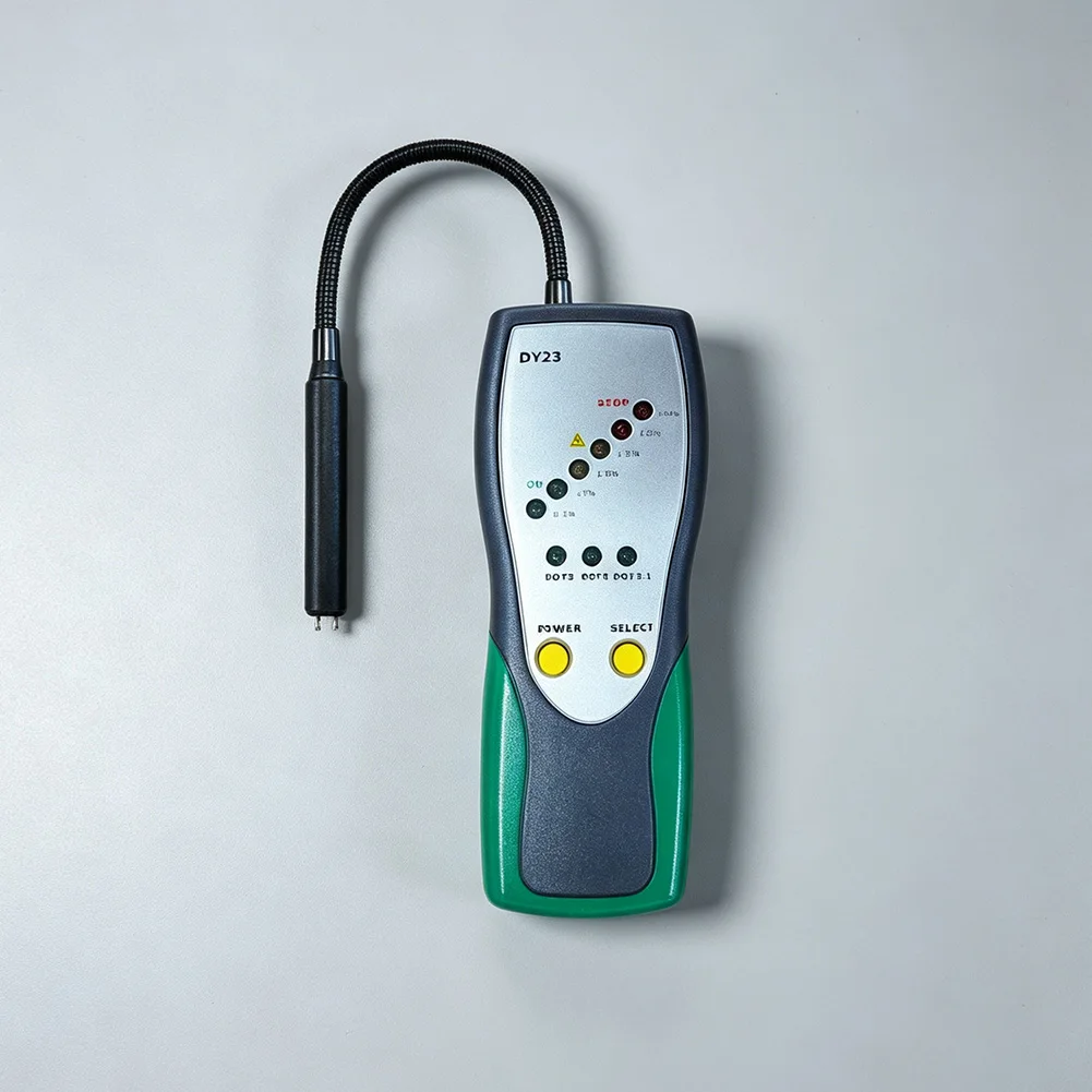 DY23 Portable Pen-Style Brake Fluid Moisture Tester with Color-Coded LED Indicators for Auto Maintenance and Diagnostics