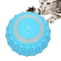 Smart Ball Cat Toy Automatic Rolling Ball With LED Lights Smart Interactive Cat Toy for Indoor Kitten Cats Playing pet supplies