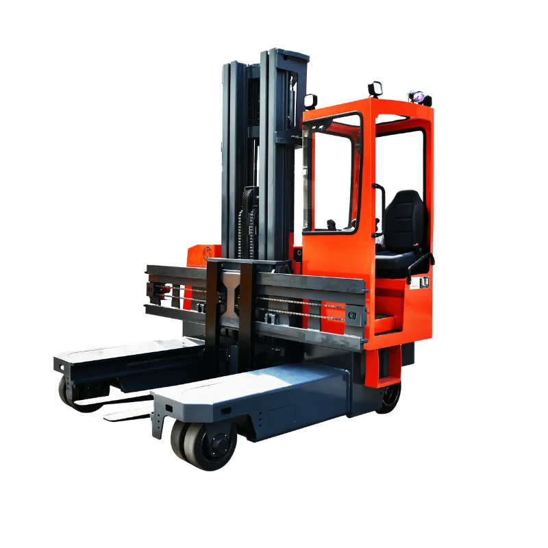 Multi-directional Counterbalance Forklift 3-5 Ton Full Way Side Loader Wide Body Seat Restaurant