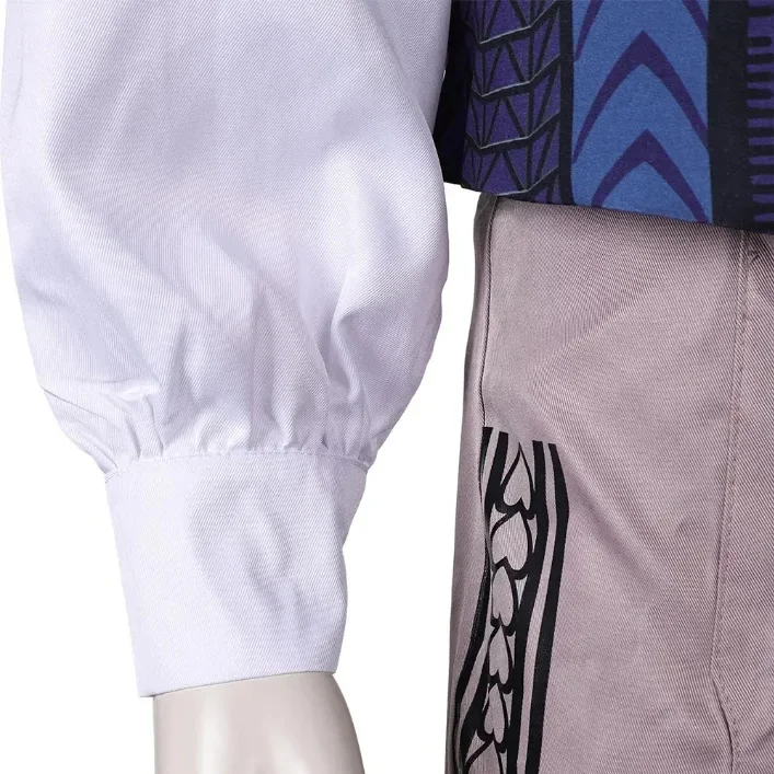 Wicked Prince Fiyero Cosplay Costume Disguise for Adult Men Clothes Shirts Vest Pants Outfits Halloween Carnival Party Suit
