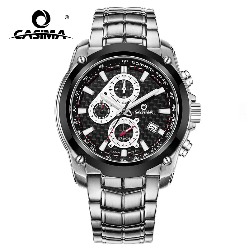 CASIMA Couple Watches Simple Trendy Fashion Watch Versatile Waterproof Luminous Men's Quartz Watch Model ST-8886-1003