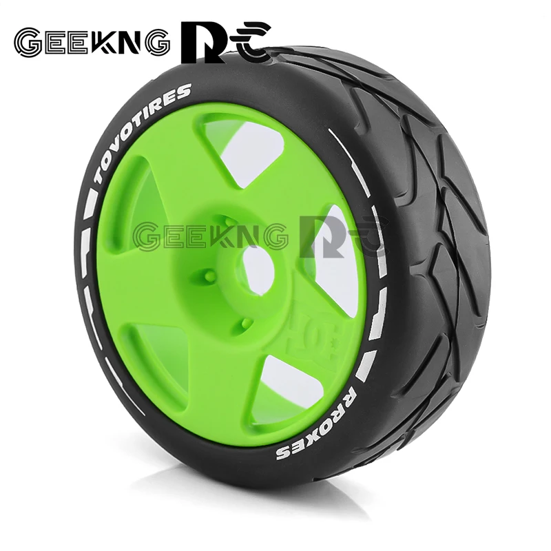 105mm 1/8 RC Off-Road Buggy Tires Wheel 17mm Hex for ARRMA Traxxas Redcat Team Losi Kyosho VRX HPI WR8 HSP Hobao 1:8 RC Car