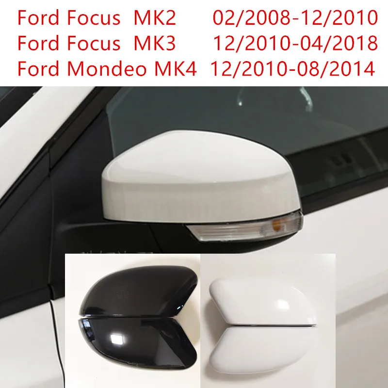 

Накладка на боковое зеркало для Ford Focus MK2 MK3 2008-2018, Mondeo MK4 2010-2014, корпус зеркала заднего вида, автомобильные запчасти и аксессуары