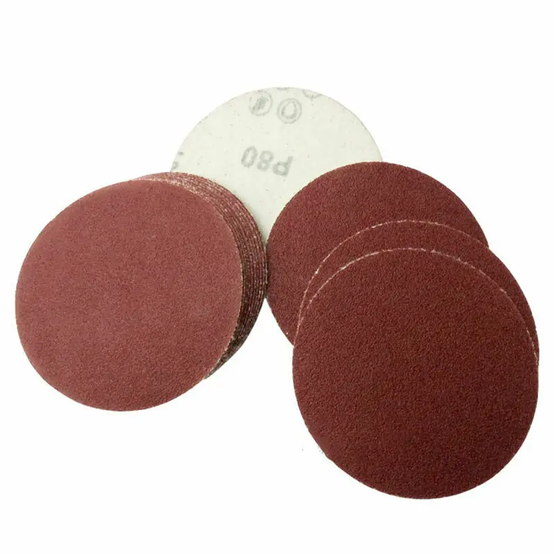 10/25 Stück 50 mm/75 mm/100 mm 40 # -3000 # Körnung Schleifscheibe Runde Pad Schleifpapier Holz Polieren Schleifblatt Schleifwerkzeug – Detail 3