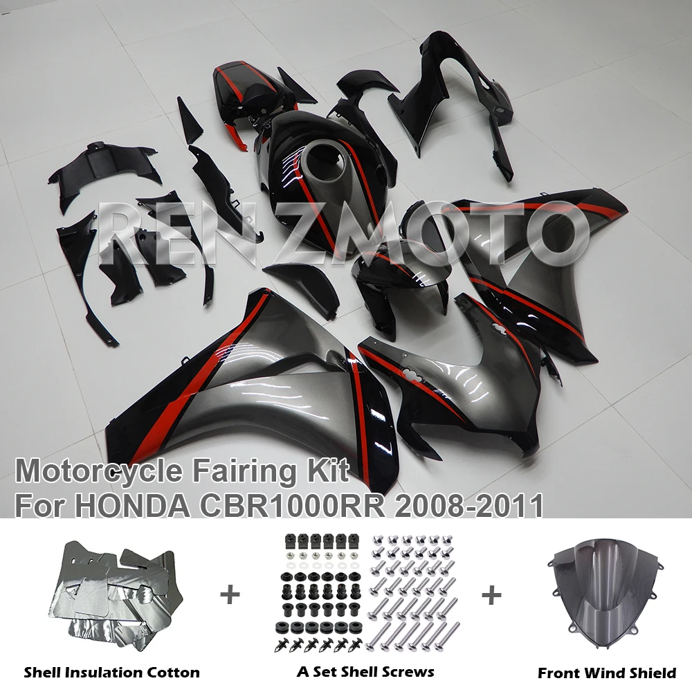 

For HONDA CBR1000RR CBR1000R R 2008-2011 Motorcycle Fairing Set Body Kit Plastic Accessories ABS Injection Bodywork