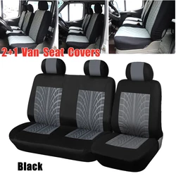 2+1 Seat Covers Car Seat Cover for Transporter for Ford Transit Van Truck Lorry for Renault for Peugeot for Opel Vivaro