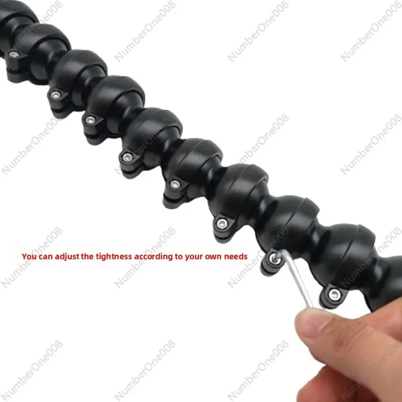 4 Inch Suction Cup Black Straight Arm Bracket Car Dent Repair Tool Detection Light Mount