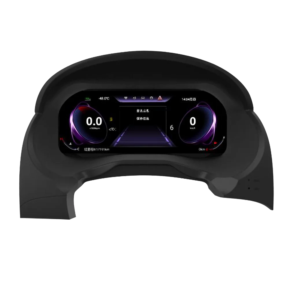 

12,3-дюймовый цифровой кластер для Pajero 2008-2018, автомобильный ЖК-дисплей, приборная панель, измеритель скорости, мультимедийный плеер для кабины