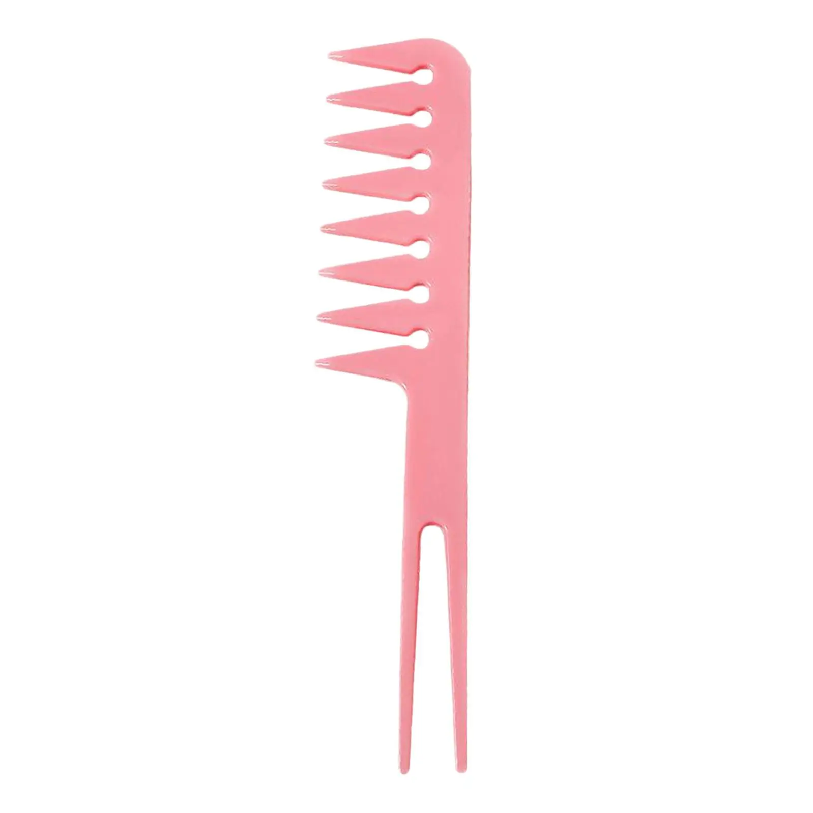 Wide Styling Fantail Hair Comb Detangler Anti Highlighting Hairdressing Combs for Hair Coloring, Highlights, Foiling