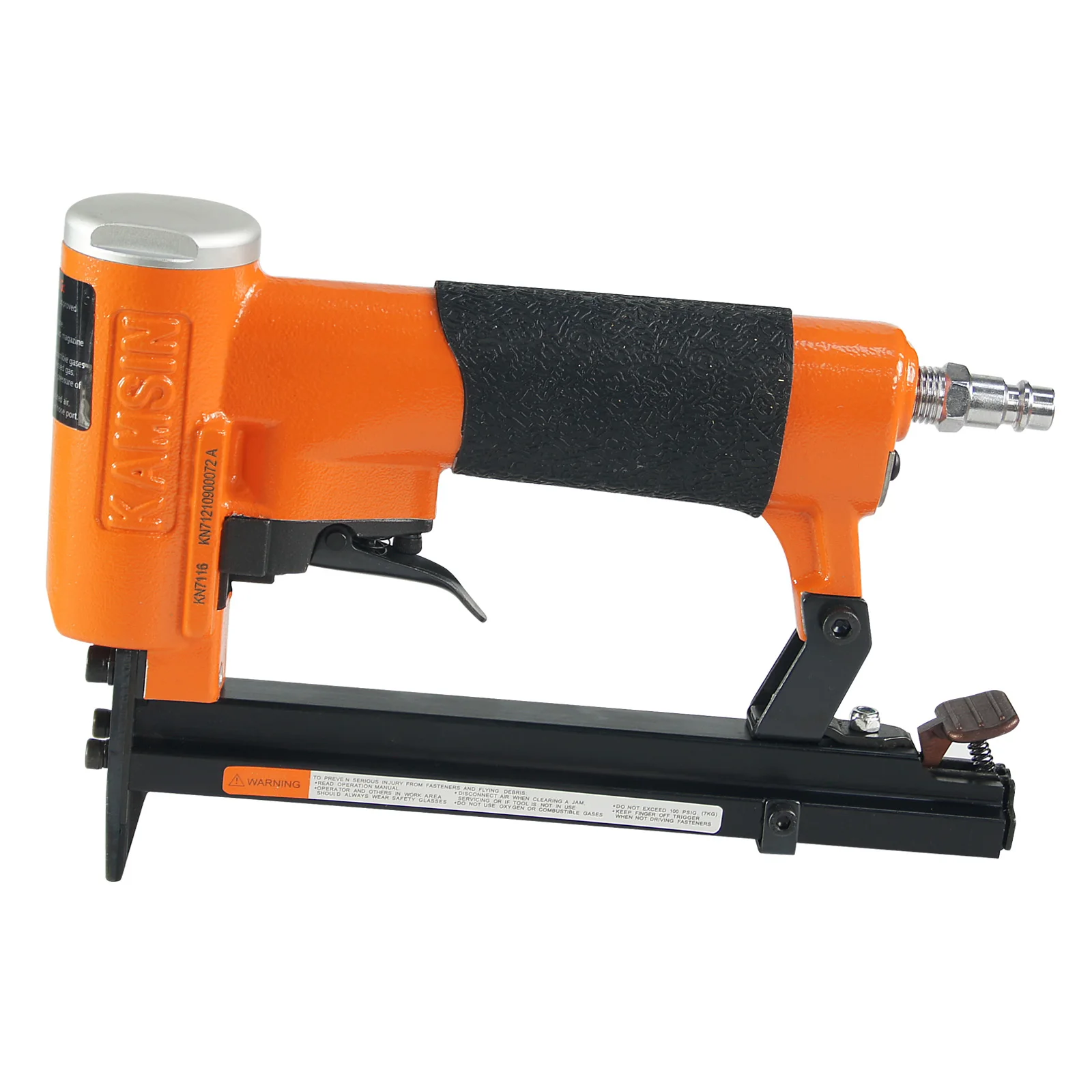 KAMSIN KN7116 Nagelpistool 22 Gauge Pneumatische Bekledingsnietpistool 71 Serie Nietjes Fijne Draad Nietpistool voor Meubels en Stof