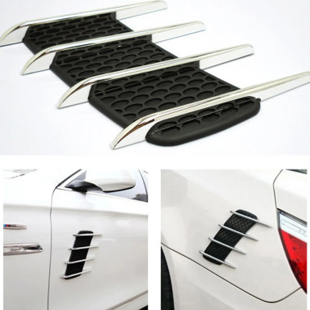 

1pc Shark Gill Air Vent Decoration For Car, Universal Air Flow Strip, Auto Accessories, Car Refit Supplies, Engine Parts