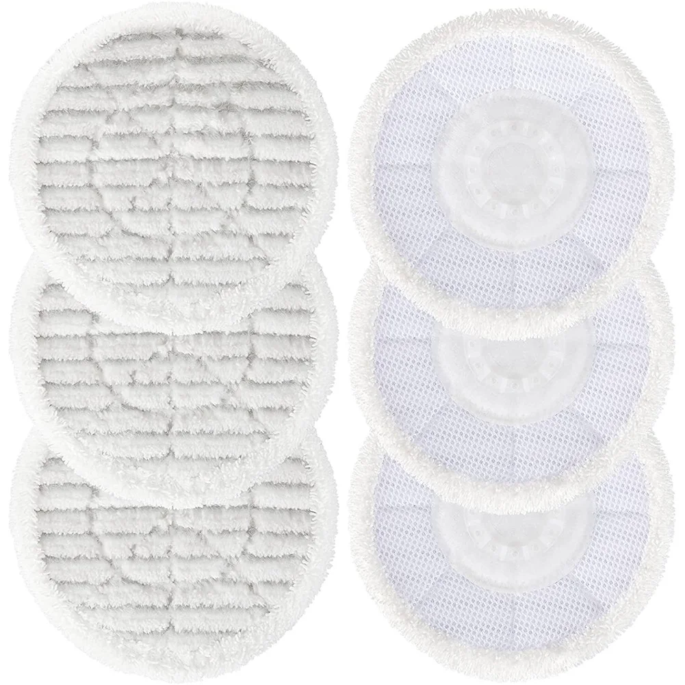 Replacement Mop Pads for Shark S7000 S7001 S6002UK Steam Mop Accessories,Reusable Steam & Scrub Cleaning