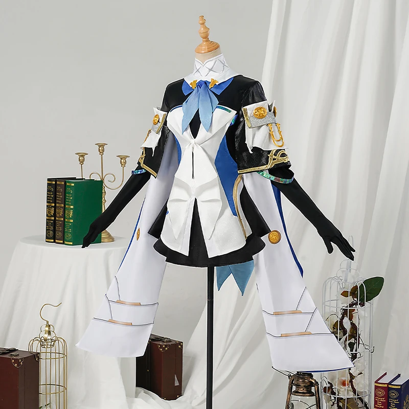 Game Honkai Star Rail Pela Cosplay Costumes Women Dress Gloves Accessories Outfit Anime Uniform Halloween Carnival Party Clothes