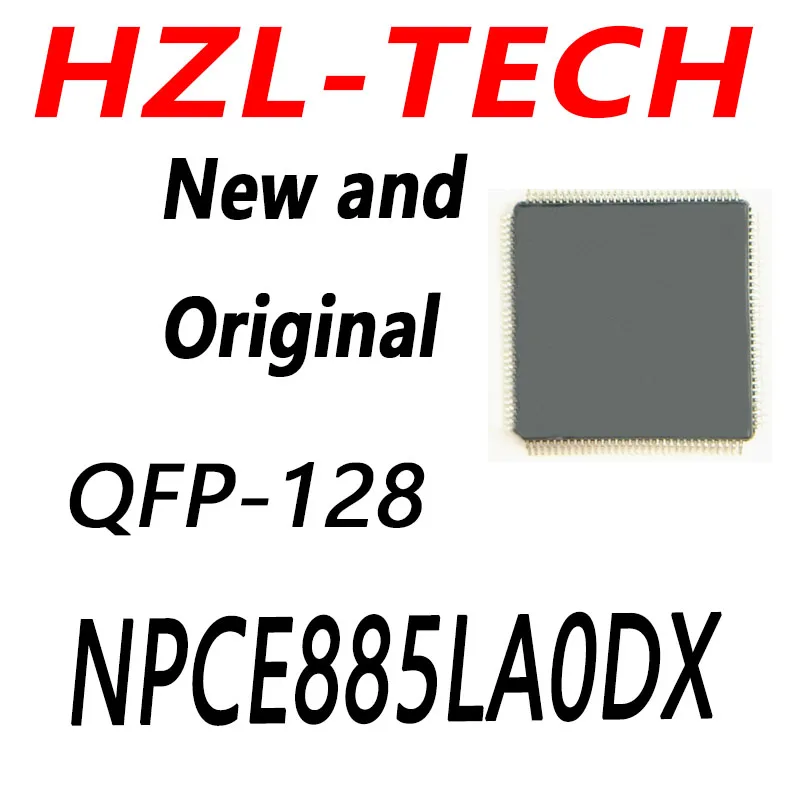 2PCS   NPCE885LAODX  QFP-128 IC NPCE885LA0DX