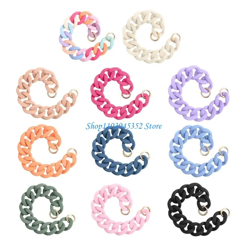 

A3PE 12.6" Acrylic Purse Chain Replacement Purse Clutches Handles for DIY Crafts