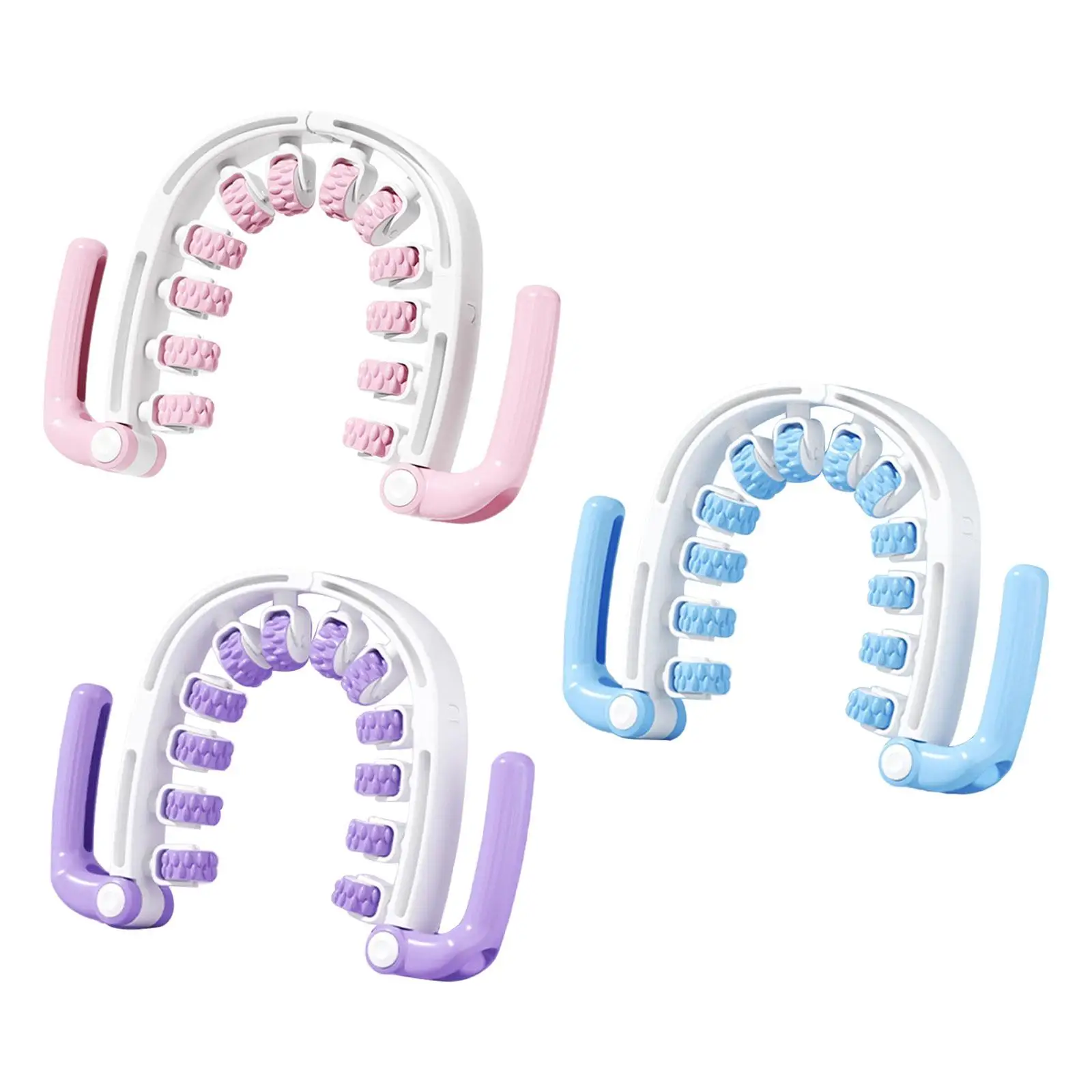 

Muscle Relaxation Fitness Ring Leg Massager Portable Gift Elastic Office Leg Massage Tool Handheld for Neck Hand Arms