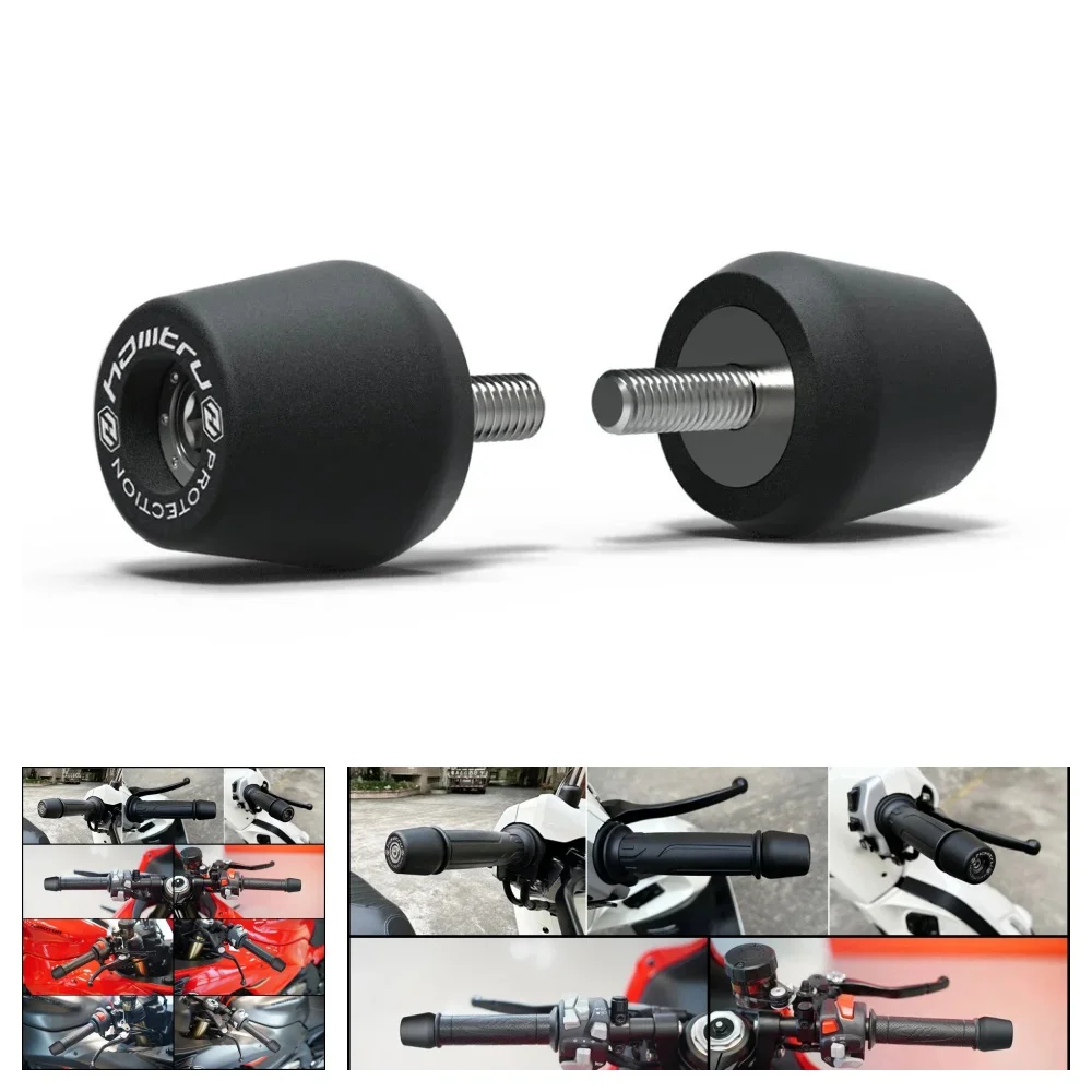 

For Kawasaki Ninja400 Ninja500 Z400 Z500 2018-2023 2024 2025 Motorcycle Handle Bar End Weight Grips Cap Moto Accessories
