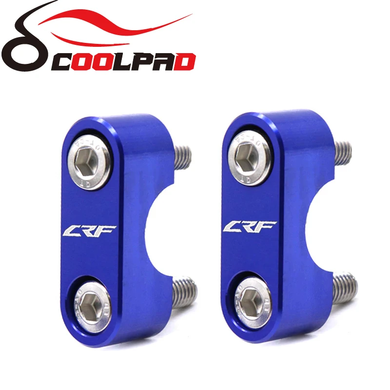 Handlebar Clamp Covers For HONDA CRF250L CRF300L/RALLY CRF250R CRF 250 RX/X/F/M 250X Motorcycle Bar Mount Riser Clamping Cap