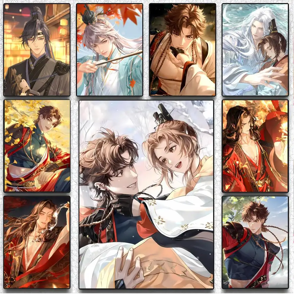Fantasy Game A-Ashes Of The Kingdom Poster Artistic Instant Peel-Off Wall Decor Atmosphere Setter for Bedside & Shared Room
