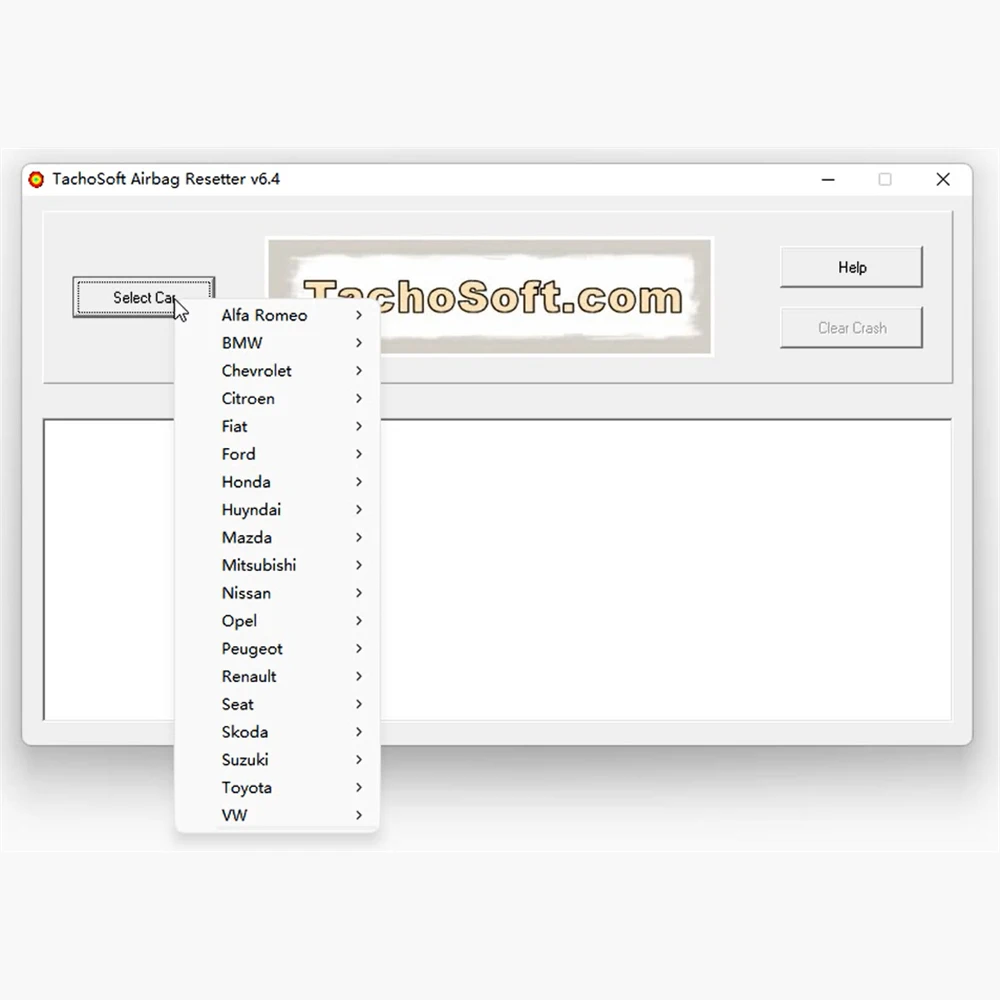 2024 Новое удаление Crashdata программное обеспечение Tachosoft Ai-rbag сброс V6.4 от ЭБУ Сбросы с 450 Ai-rbag модели ЭБУ