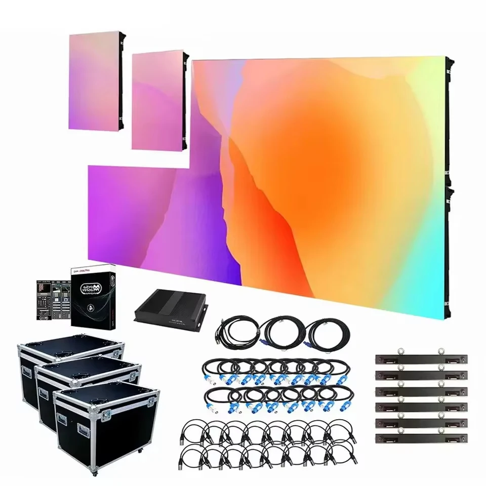 

Rental p1.56 p2.5 p3 p3.91 7680hz Video Wall Panel LED Screen Concert Stage Event Backdrop Pantalla Indoor Outdoor LED Display