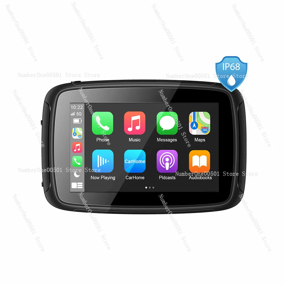 5-Inch Waterproof Player/Navigation/Waterproof Coefficient IP67 Motorcycle Navigation Instrument