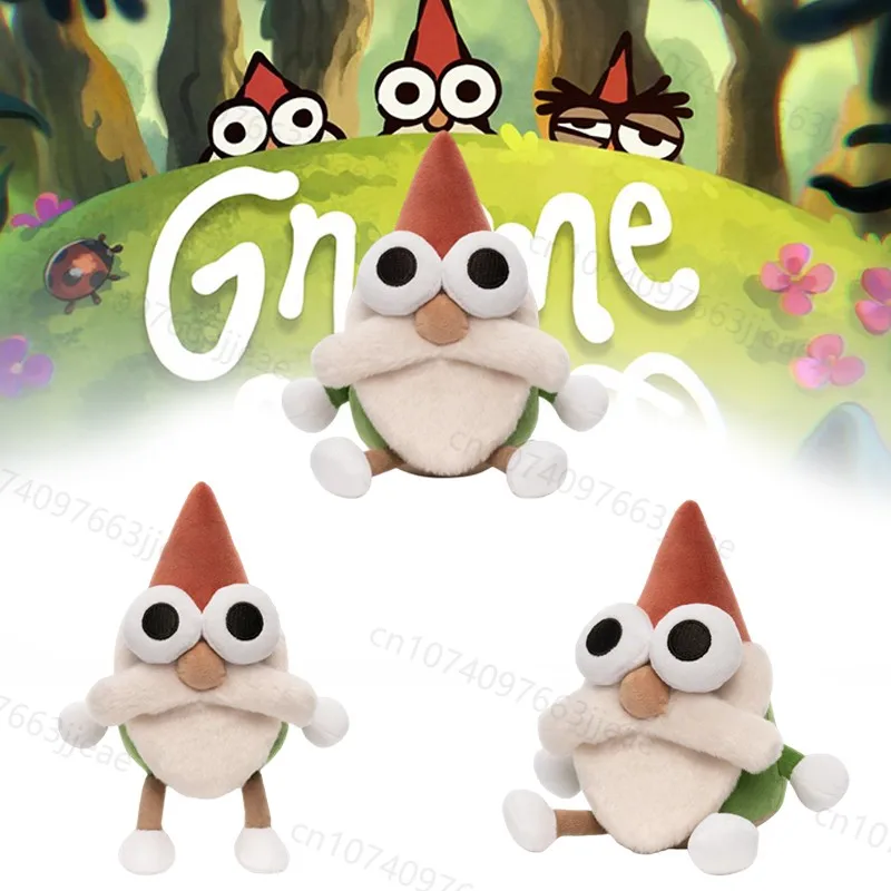 

Новые плюшевые куклы GNOME SHOW 2026: милые плюшевые игрушки-пилоты Уиллем, мультяшные мягкие игрушки, подарок на Рождество и День рождения