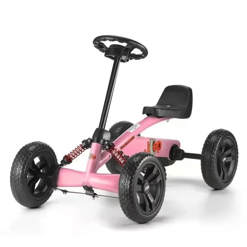 

outdoor four-wheel small go kart for girls, children can sit, exercise and fitness toys, pedal bicycles