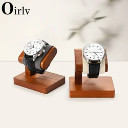 Oirlv porta orologi in legno espositore per gioielli per gioielli espositore per orologi con anello per bracciale espositore per orologi in legno massello