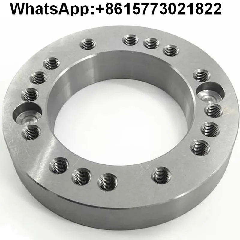 旋盤油圧三爪カード-フランジ-a-タイプ-c-タイプ-d-主軸ドッキングプレート変換リンクプレート-56810-インチ