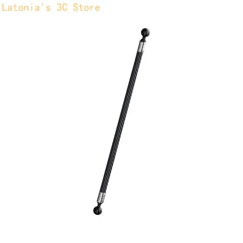 Hochfeste 12-mm-Kohlefaserstangen mit Edelstahlgelenken für Sportkameras X3UB – Detail 2