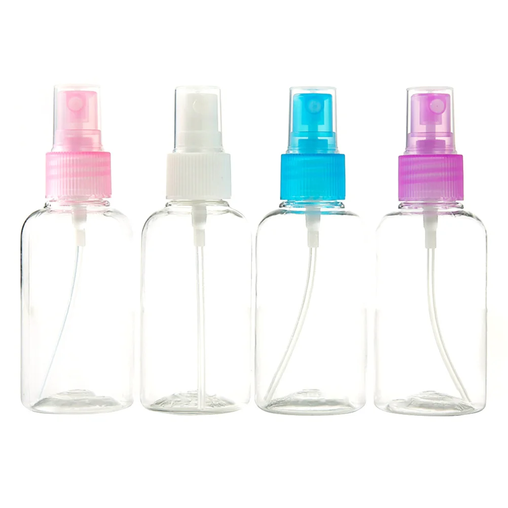 

6pcs 75Ml Alcohol Disinfectant Bottle Compact Plastic Water Sprayer Mist Spray For Travel Camping Hiking Gardening Baking Tool