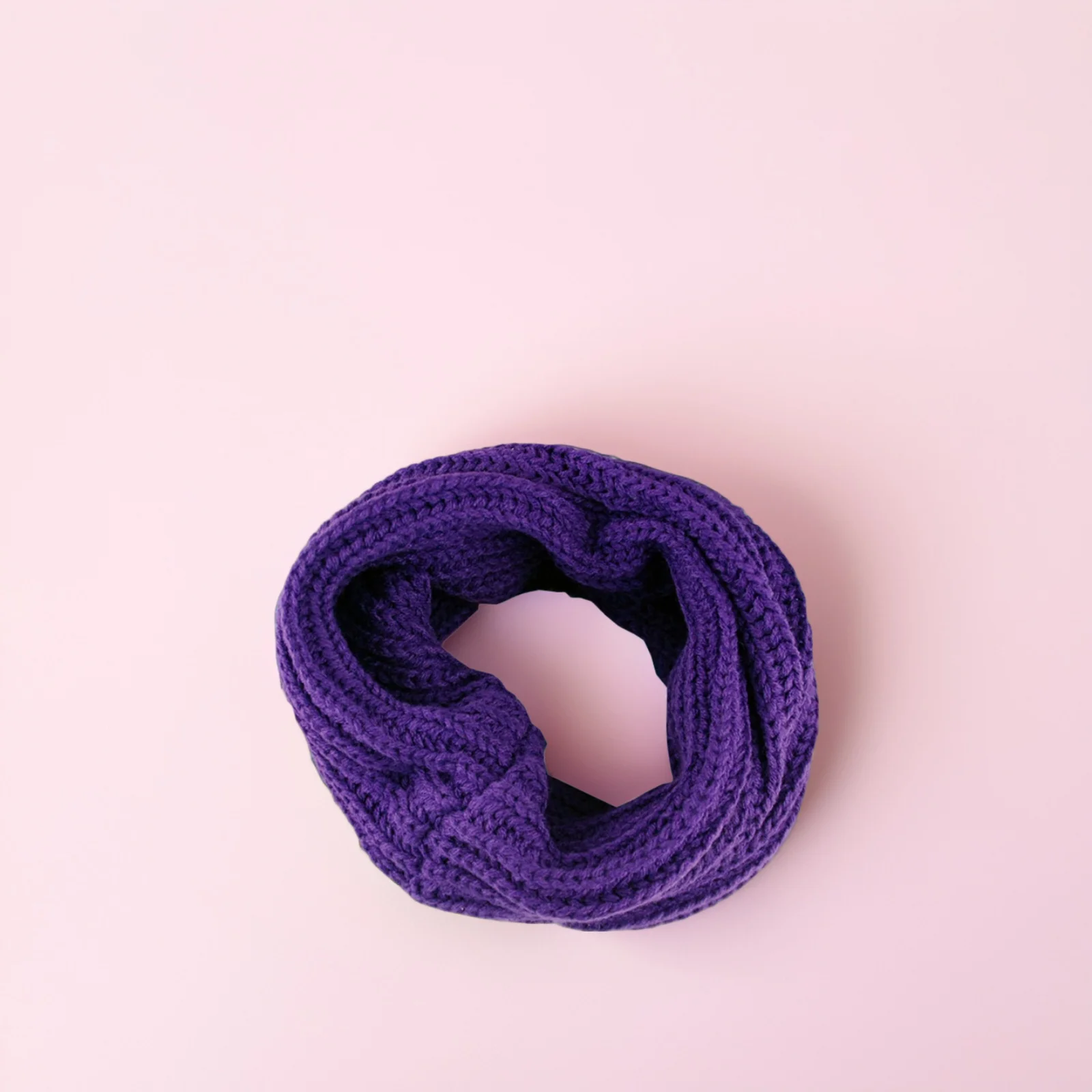 

Small Scarf Neck Wool Winter Scarves for Women Fashion Stylish Warm Knitted Thick Woolen Loop Accessories