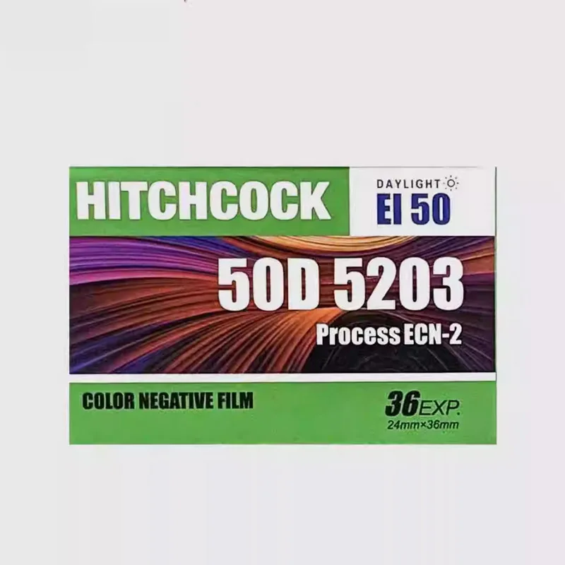 HITCHCOCK 1-10 Rolls 36 Sheets 135 Film ECN-2 5203 50D Negative For Kodak 135 Film Kodak Fujifilm M35/H35/F8/F9 135 Film Cameras