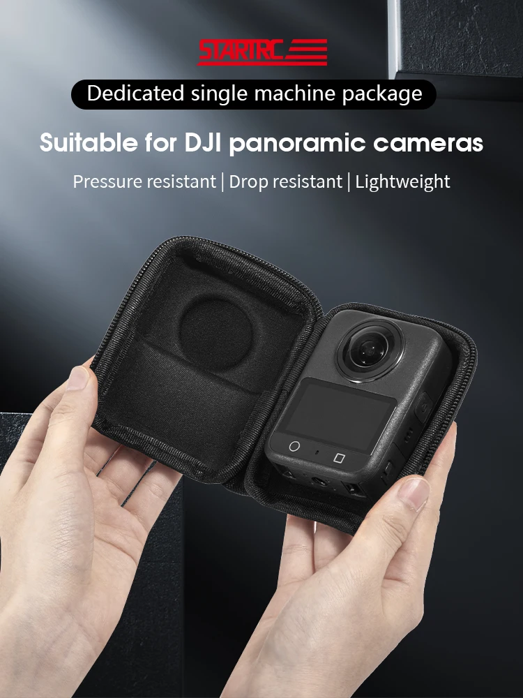 Aufbewahrungstasche für DJI OSMO 360 1 2 Ⅱ Tragetasche Tragbare Mini-Box Sportkamera Wasserdichte Schutztasche OSMO 360 Zubehör – Detail 1