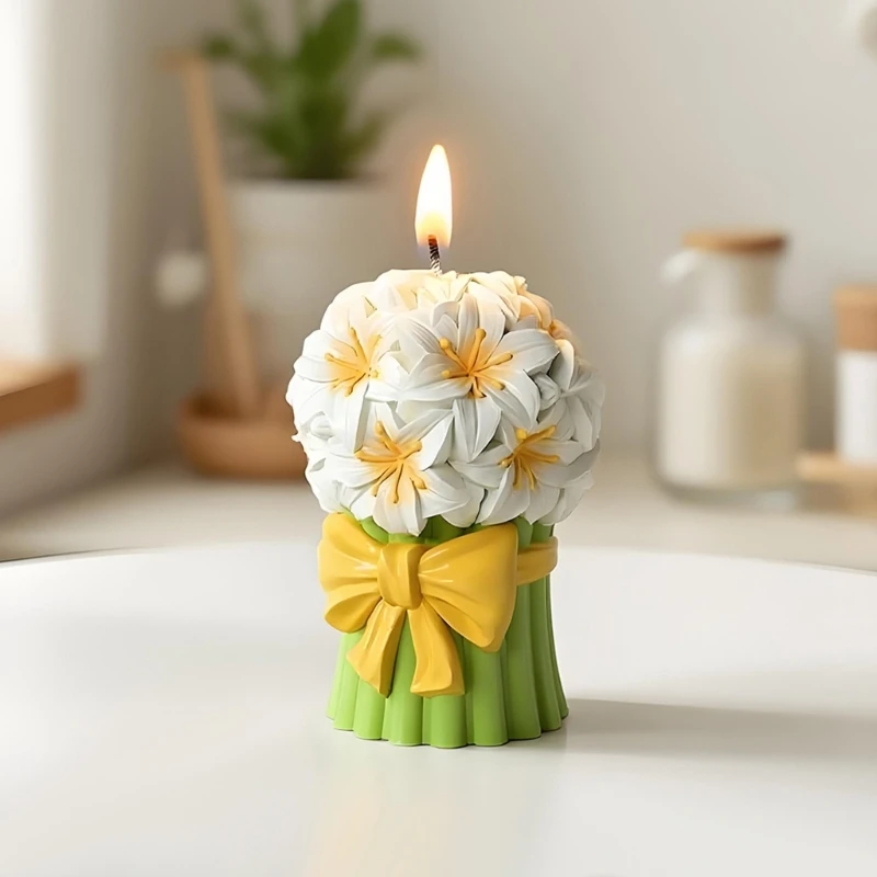 Tulips Making Mould With Silicone for Handmade and Decorative Projects