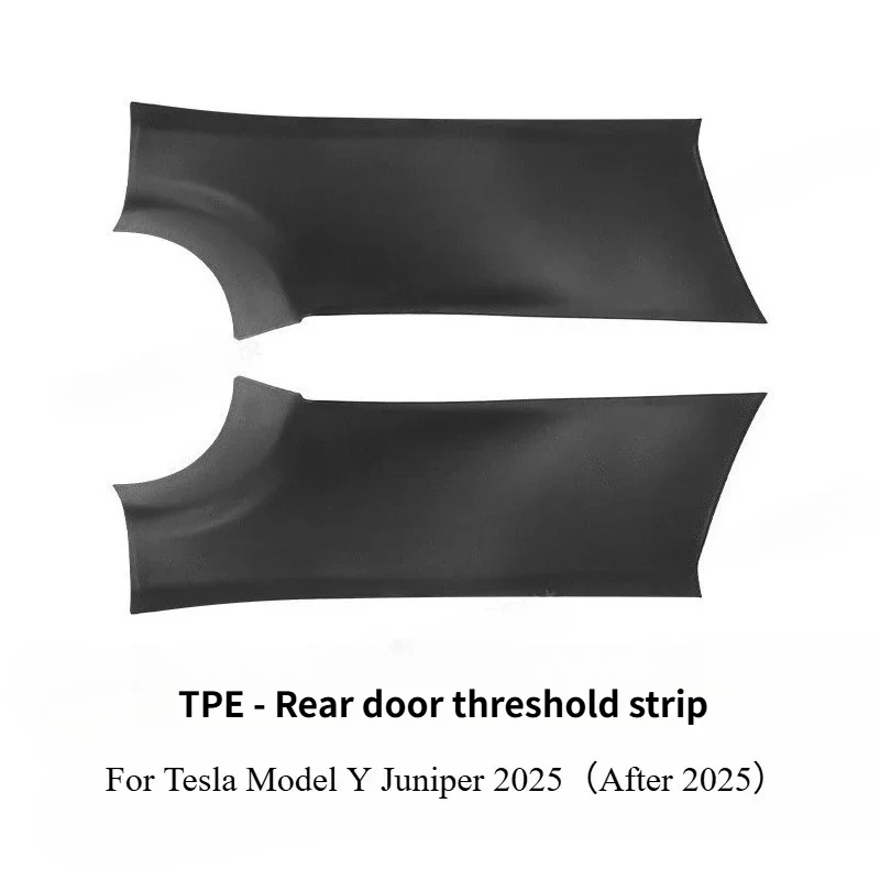 AB-Säulen-Einstiegsleisten für Tesla Model Y Juniper 2026 – Schutzpolster für vordere und hintere Türen, Anti-Kick-Pads, Innenzubehör – Detail 10