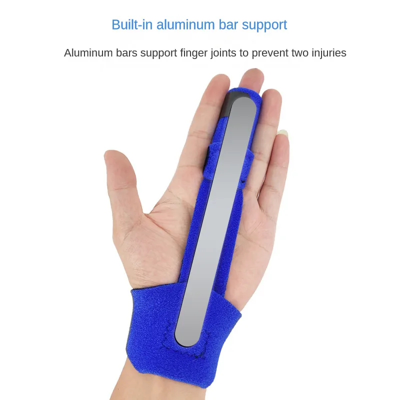 1PCS Finger Schiene Brace Daumen Pflege Einstellbare Unterstützung Stabilisator Gebaut-in Aluminium Legierung Fix Arthritis Schmerzen Relief Gesundheit Pflege