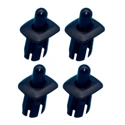 4 Stuks Auto Achterdeur Slot Pin Knop Dop Voor Bmw 5 Serie F10 F18 E39 X5 E53 520 525 523 528 530X3X4 F25 Abs Interieuraccessoires