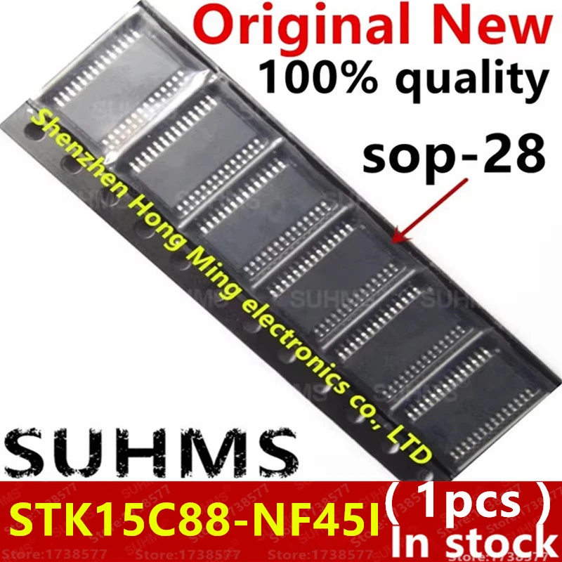 (1piece)100% New STK15C88-NF45I STK15C88 NF45I sop-28