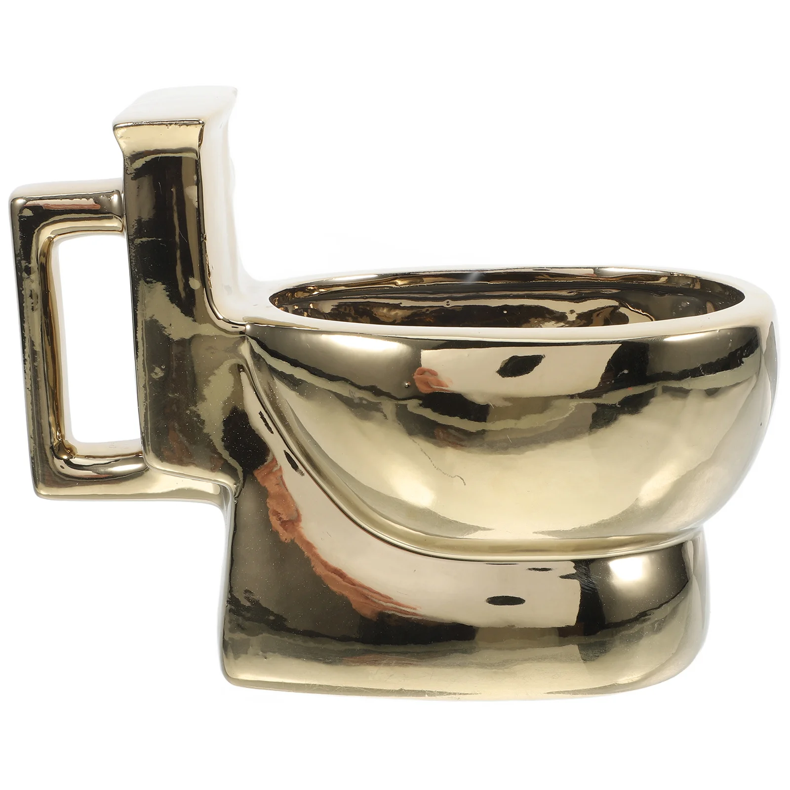 

Керамическая кружка в форме унитаза, 400 мл, для кофе, соков, вина, забавный декор для вечеринок, 1 шт.