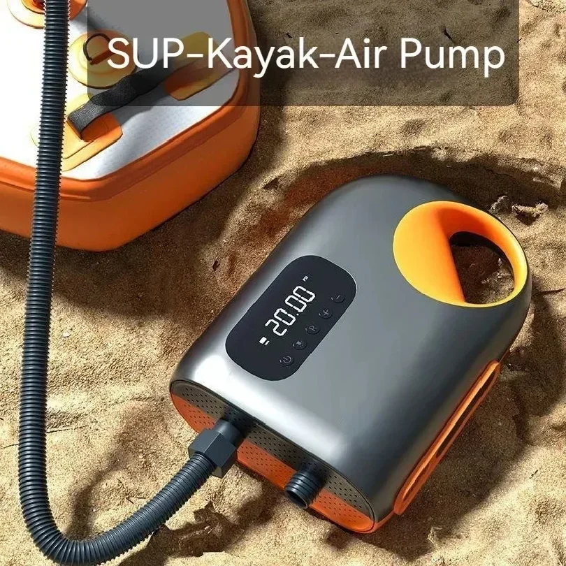 EAFC 20 PSI Protable Air Pump Inflatable Electric Inflatable Deflatable Air Inflator for Surfing Paddle Board Boat Kayak