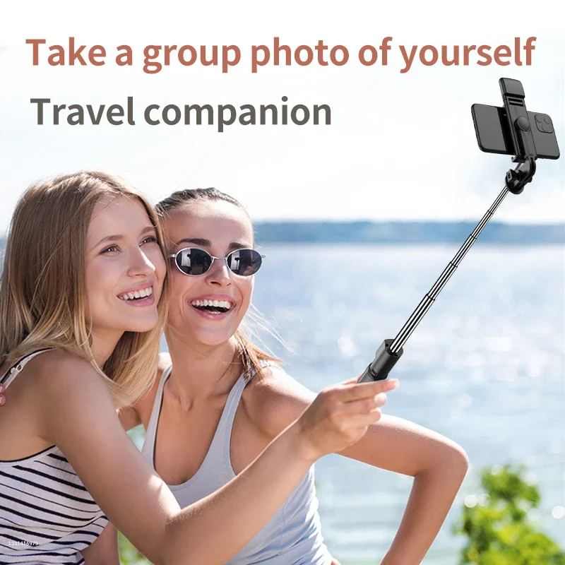 COOL DIER Monopiede Otturatore Remoto Luce di Riempimento Per iPhone Samsung Xiaomi Supporto Del Telefono Mini Treppiede Senza Fili Bluetooth Selfie Stick