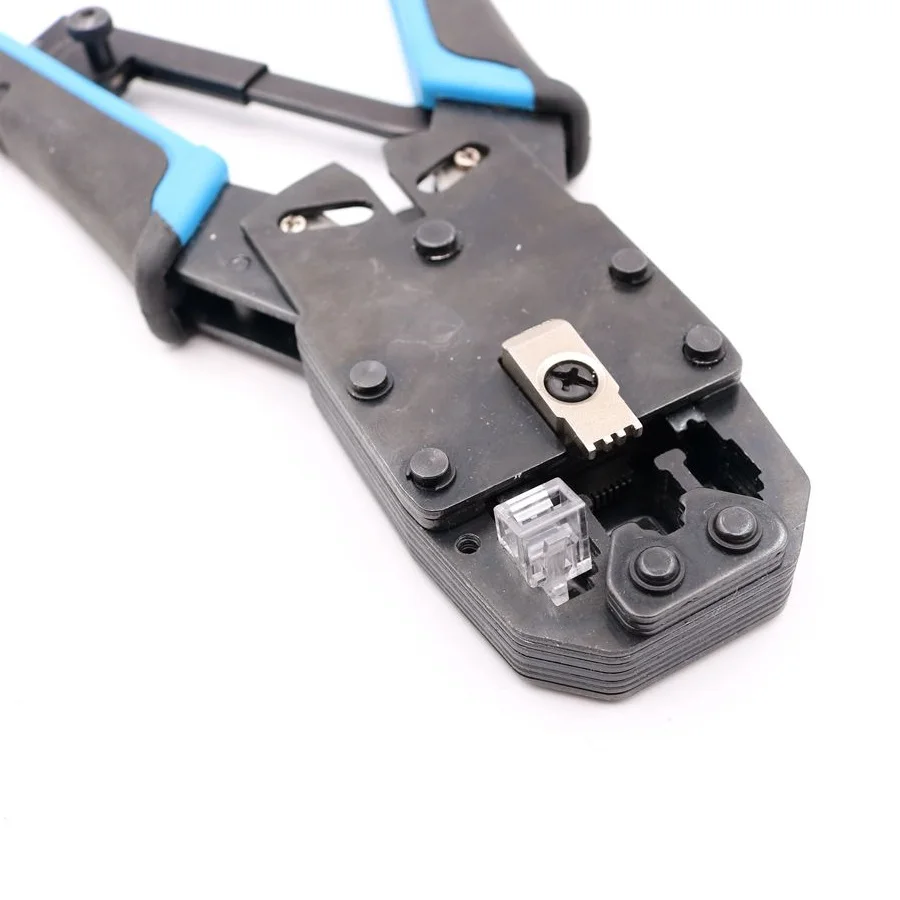 RJ12 RJ11 6P6C Connector Right Latch Offset Crimping TooL Compatible with NXT EV3 Robot