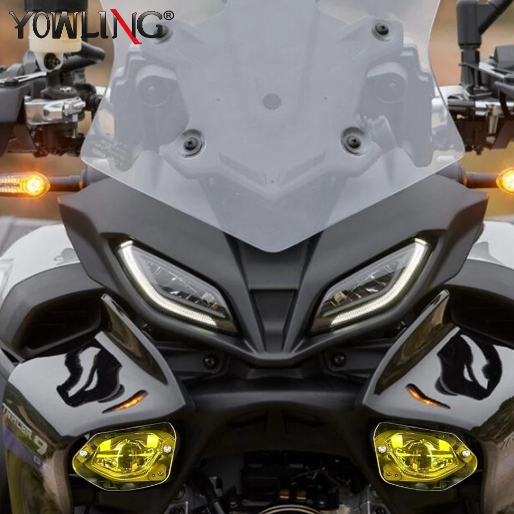 For Yamaha Tracer 900/GT 2021-2022-2023-2024 Motorcycle Accessories Auxiliary Fog Light Protection Gurad Cover Set Tracer 9/GT