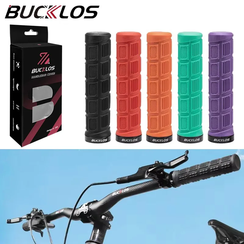 

Велосипедные ручки BUCKLOS с фиксатором, чехол на руль MTB велосипеда, мягкая ручка для горного велосипеда, сверхлегкие манжеты MTB, велосипедная ручка, ручка