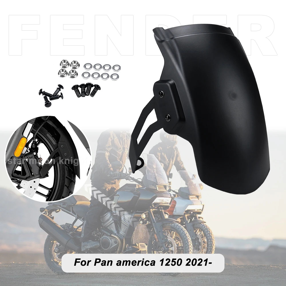 

For Pan America 1250 Front Fender Extender Protector Mud Splash Guard Cover Special PA1250 S RA1250 2021 Motorcycle Accessories